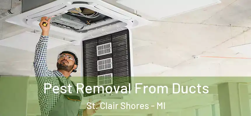  Pest Removal From Ducts St. Clair Shores - MI